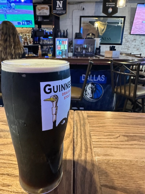 Image of Guinness drink