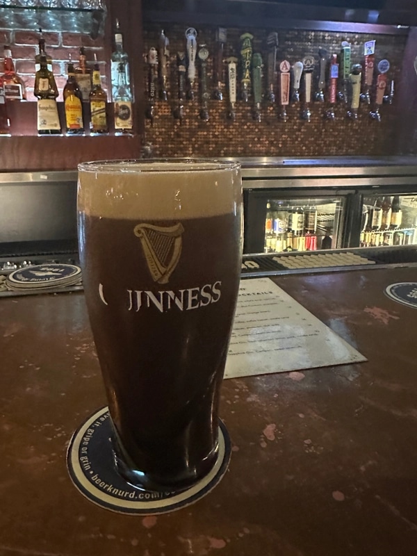 Image of Guinness drink