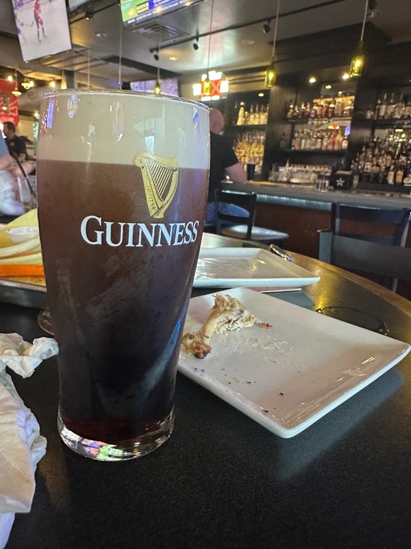 Image of Guinness drink