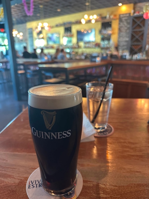 Image of Guinness drink