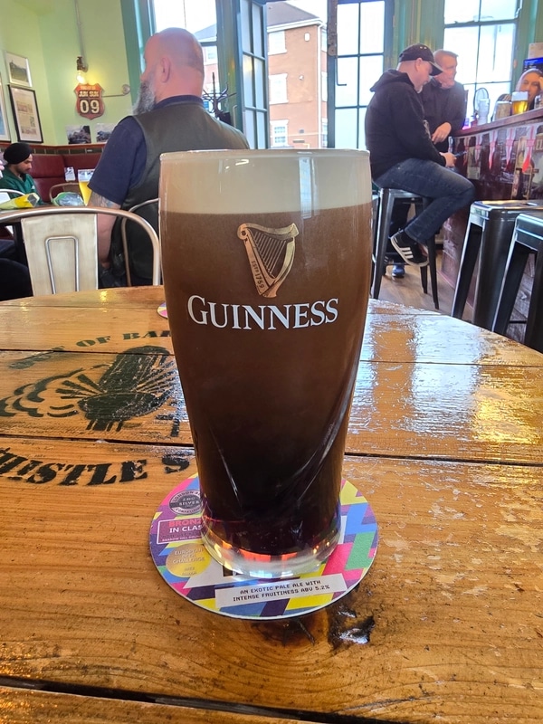 Image of Guinness drink