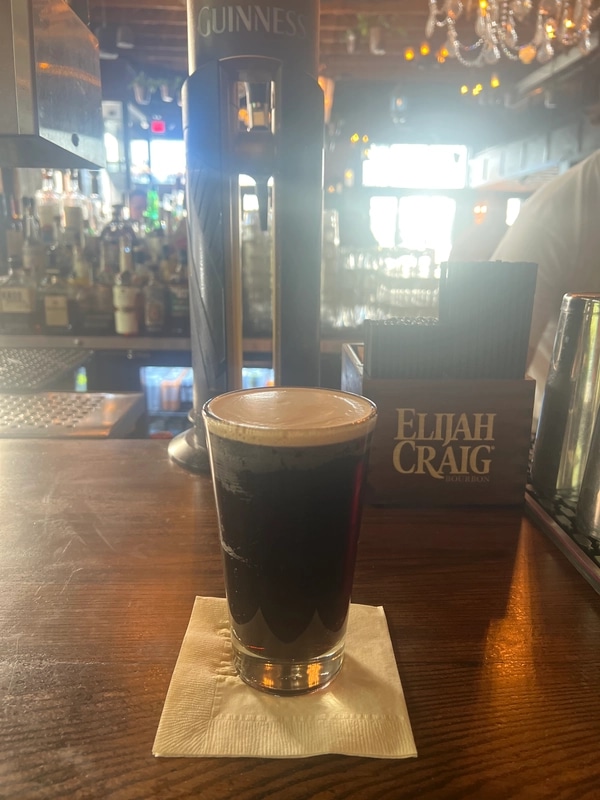 Image of Guinness drink