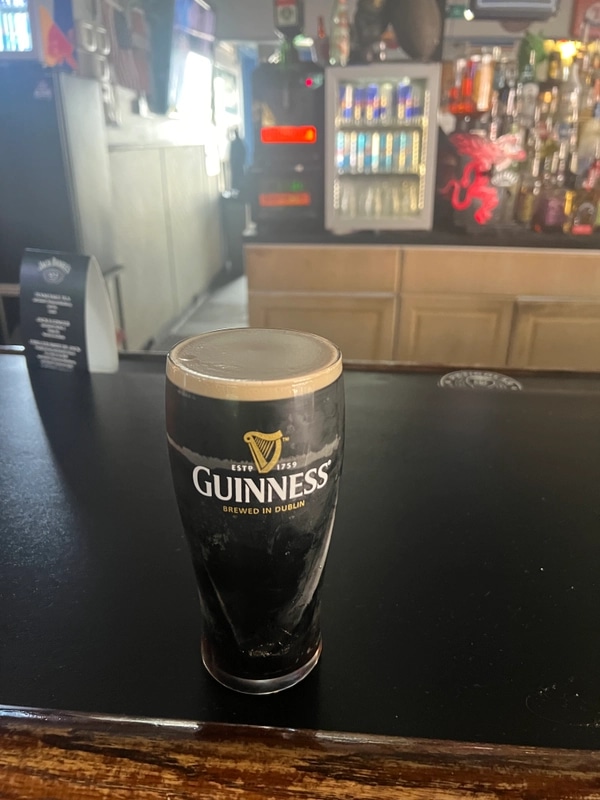 Image of Guinness drink
