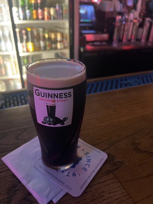 Image of Guinness drink