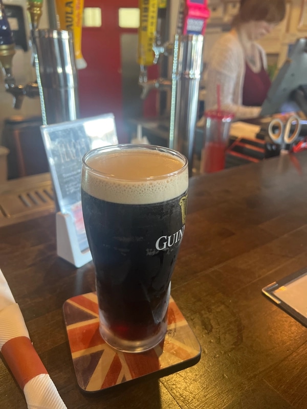 Image of Guinness drink