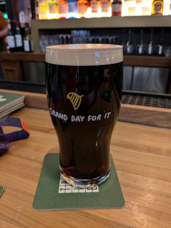 Image of Guinness drink