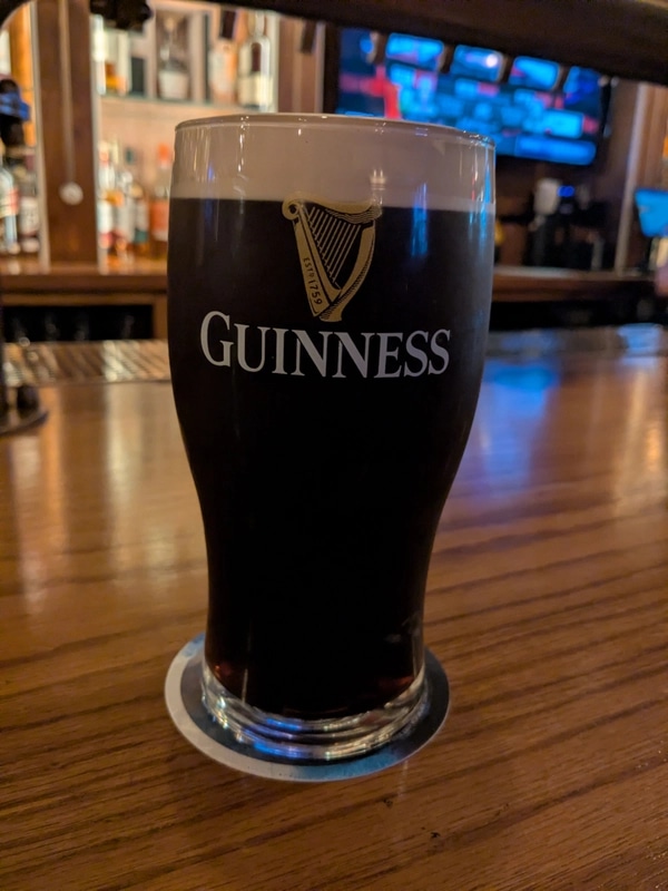 Image of Guinness drink