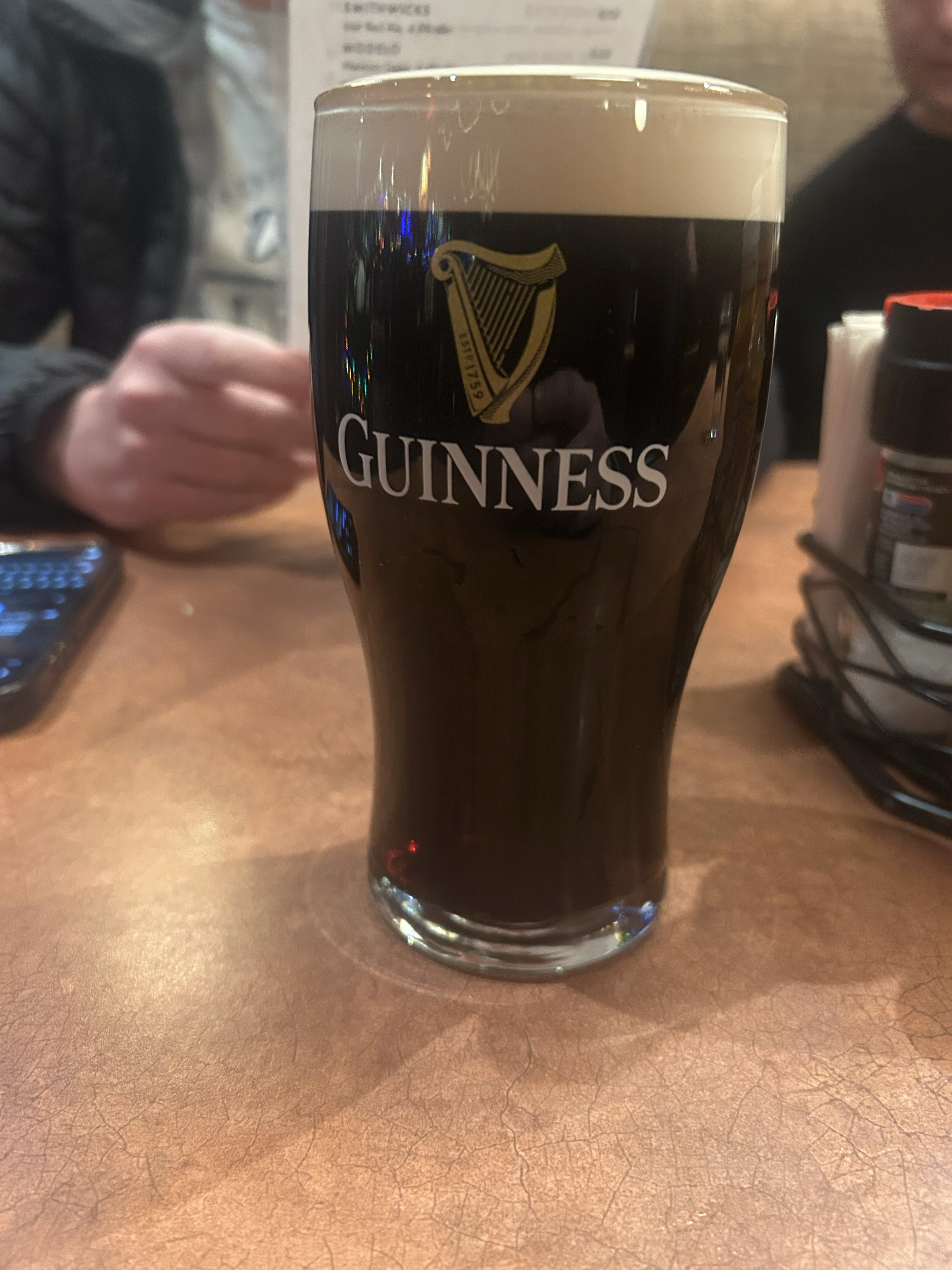 Image of Guinness drink