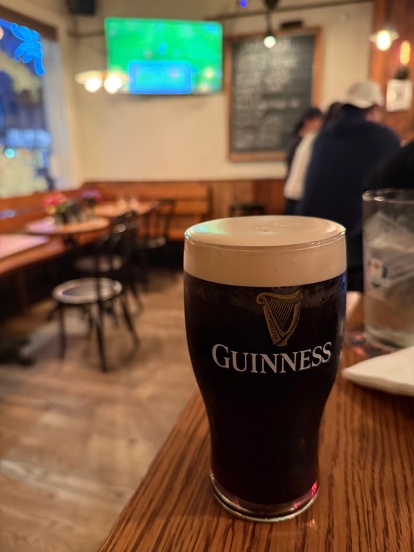 Image of Guinness drink