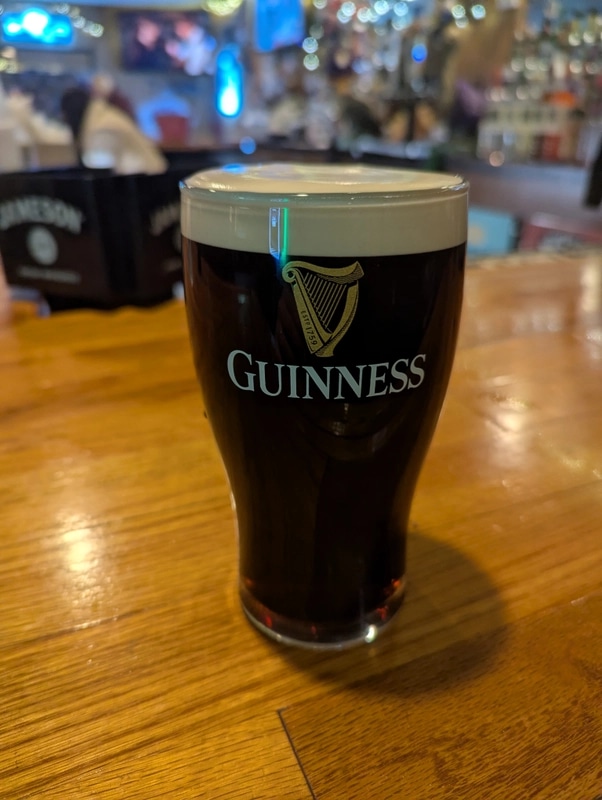 Image of Guinness drink