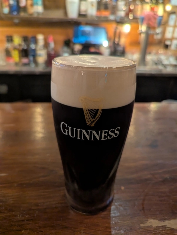 Image of Guinness drink