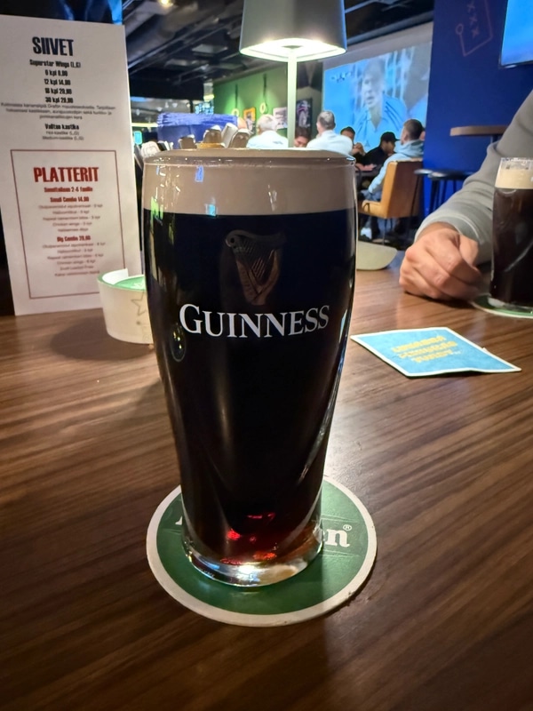 Image of Guinness drink