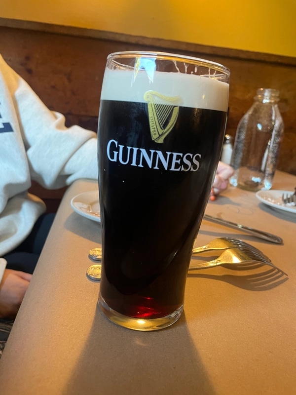 Image of Guinness drink