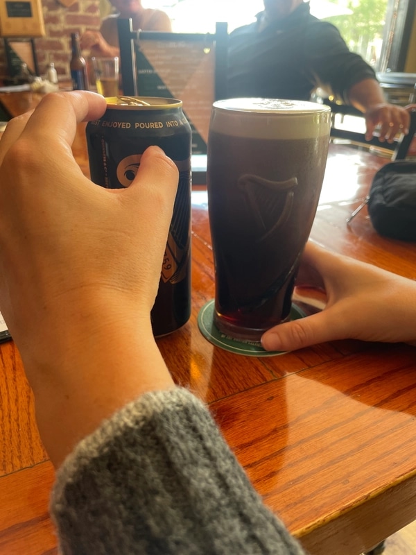 Image of Guinness drink