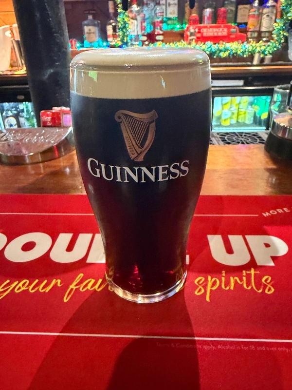 Image of Guinness drink