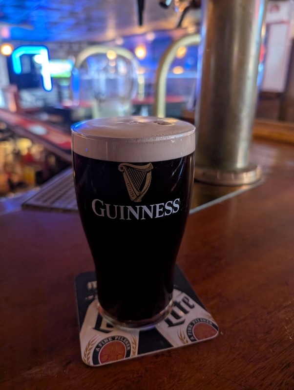Image of Guinness drink