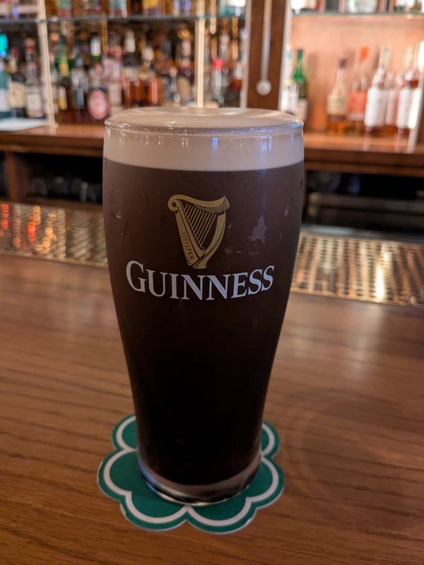 Image of Guinness drink