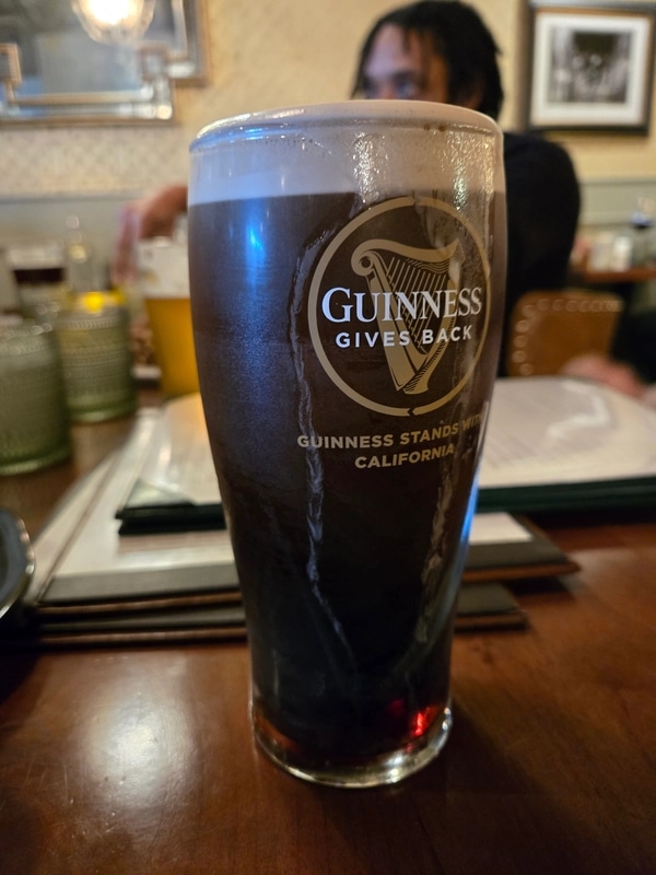 Image of Guinness drink