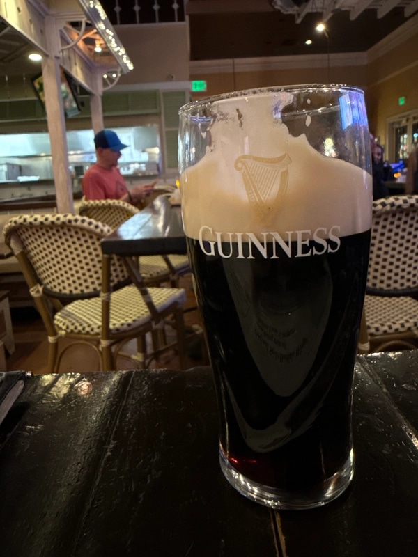 Image of Guinness drink