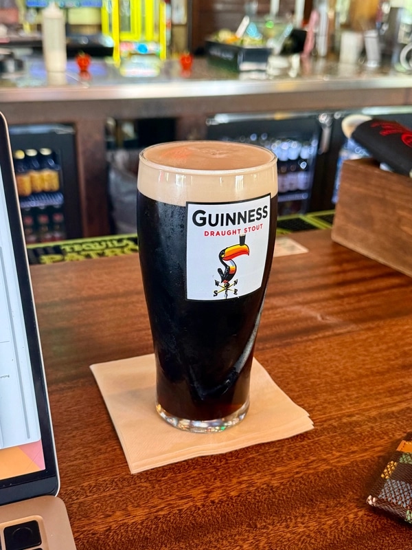 Image of Guinness drink