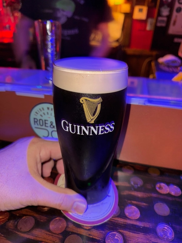 Image of Guinness drink