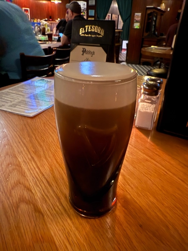 Image of Guinness drink