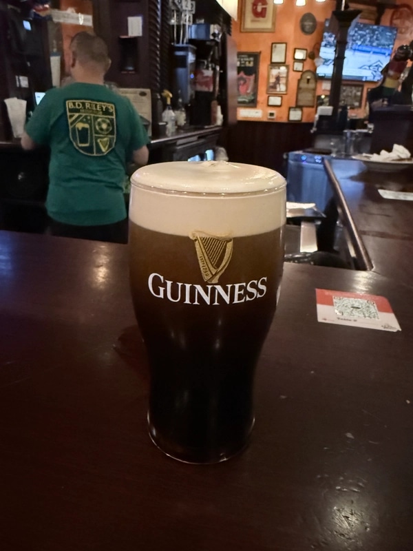 Image of Guinness drink