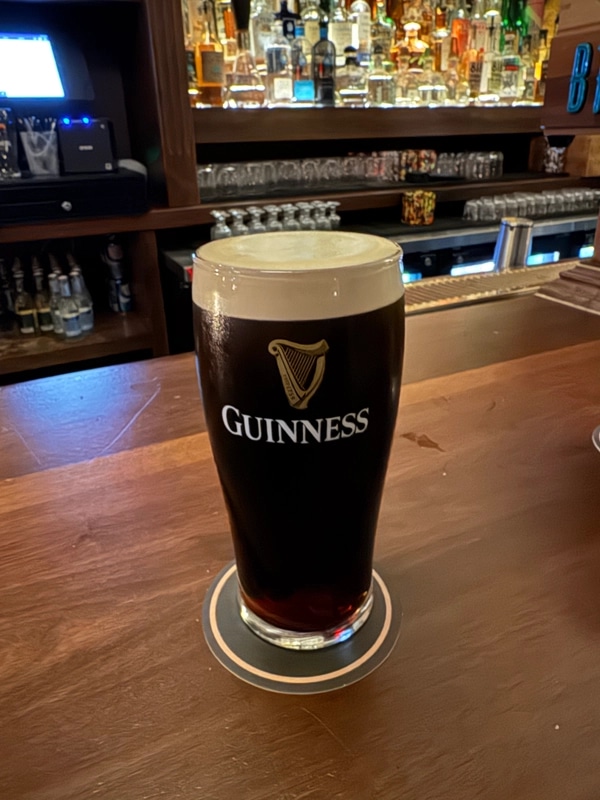 Image of Guinness drink