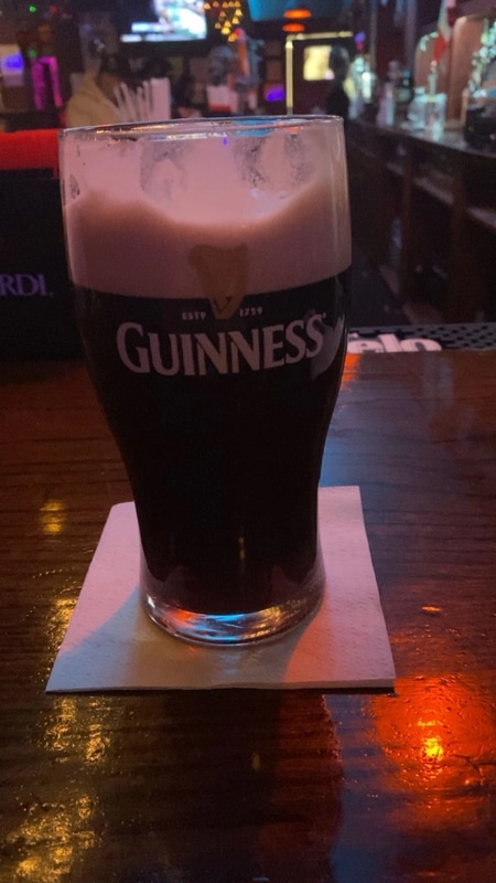 Image of Guinness drink
