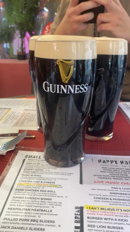 Image of Guinness drink