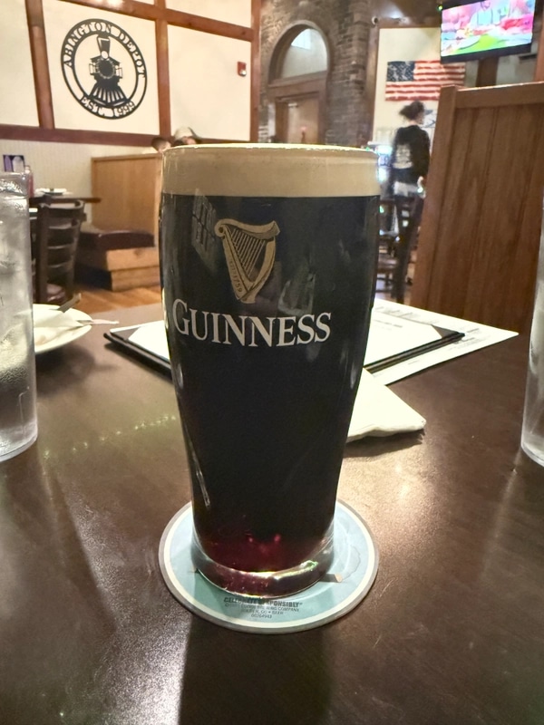 Image of Guinness drink