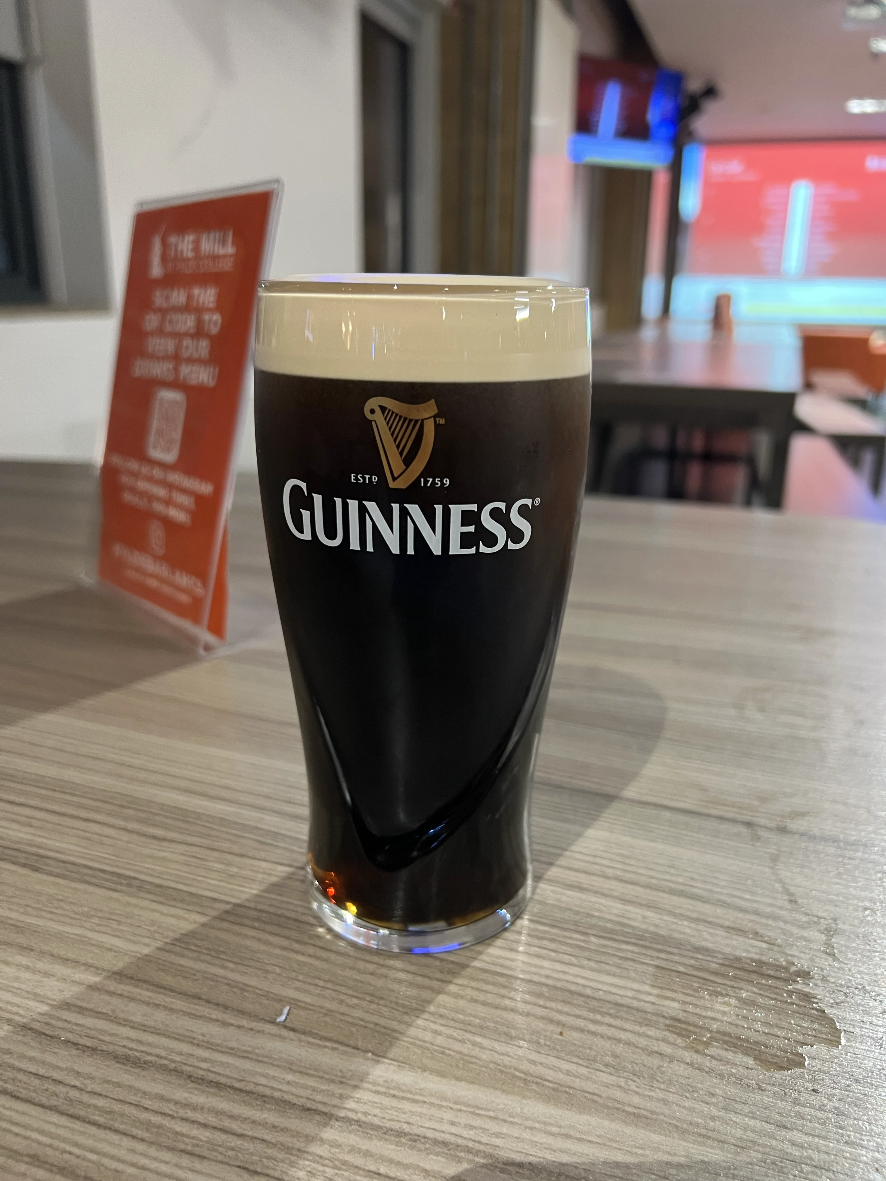 Image of Guinness drink