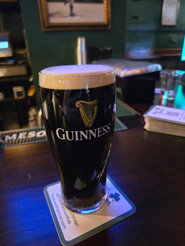 Image of Guinness drink