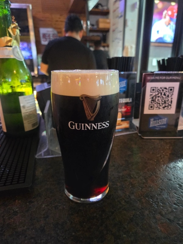 Image of Guinness drink