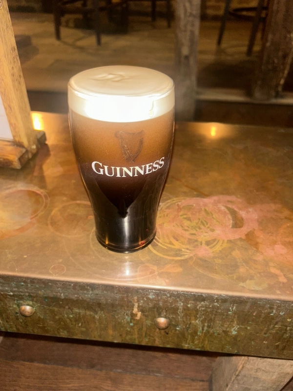 Image of Guinness drink