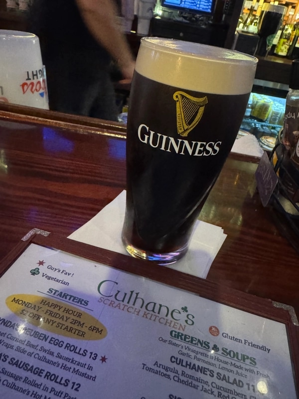 Image of Guinness drink