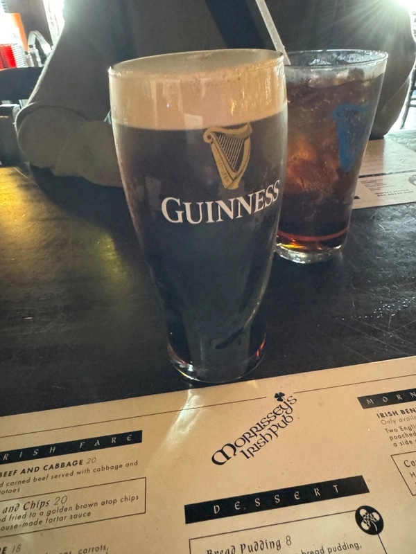 Image of Guinness drink