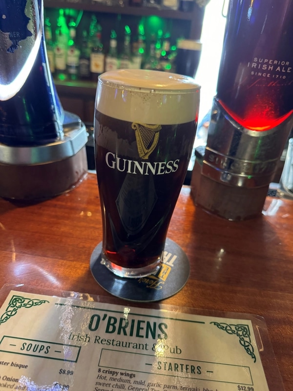 Image of Guinness drink