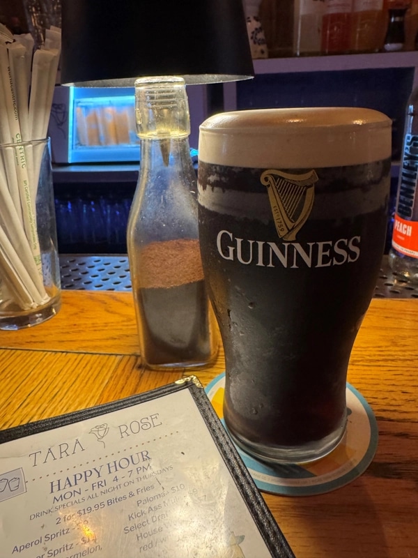 Image of Guinness drink