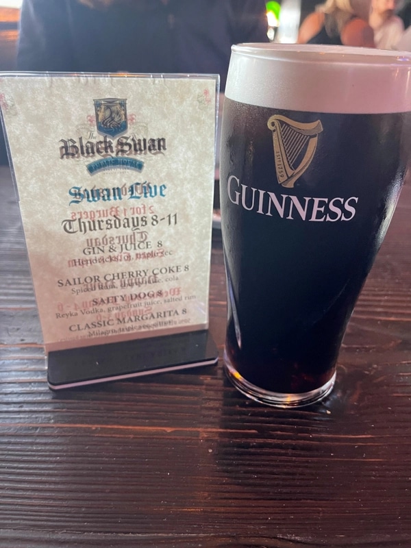 Image of Guinness drink