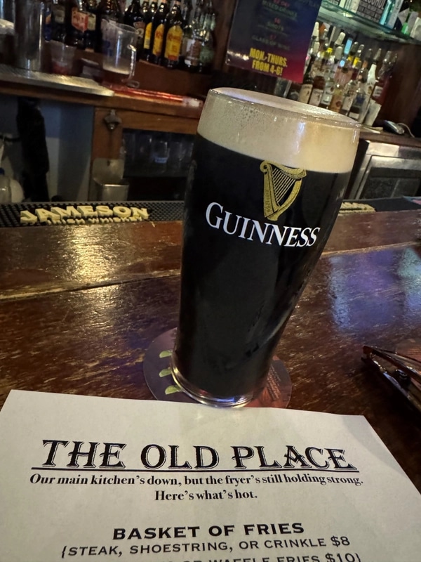 Image of Guinness drink