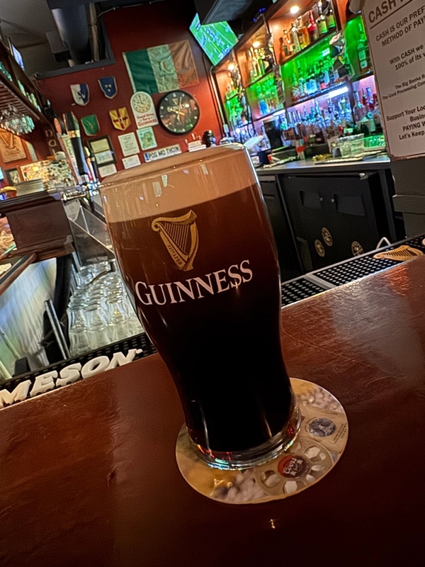 Image of Guinness drink