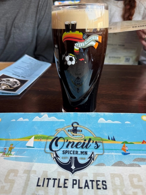 Image of Guinness drink