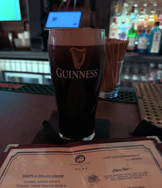 Image of Guinness drink