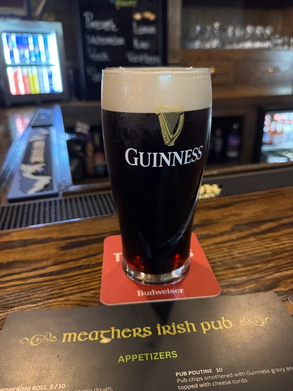 Image of Guinness drink