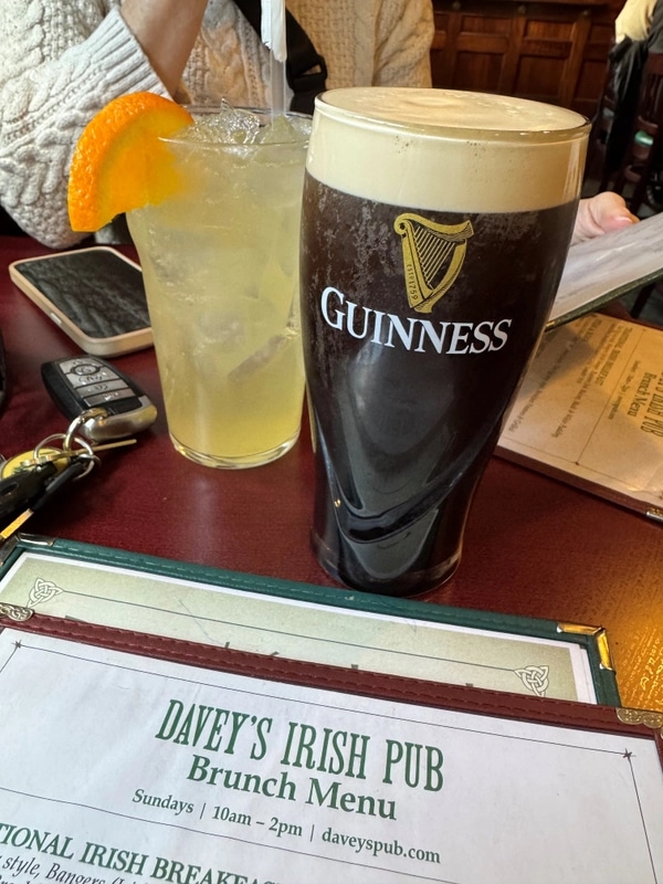 Image of Guinness drink