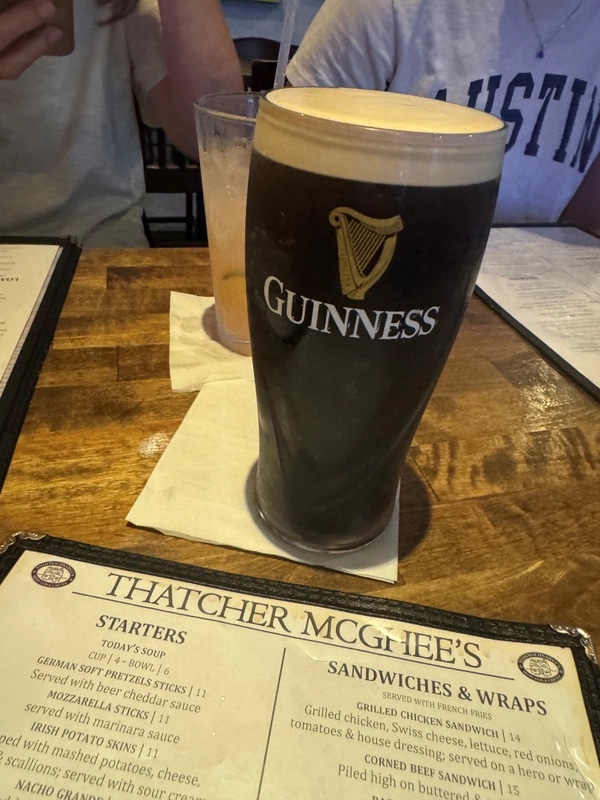 Image of Guinness drink