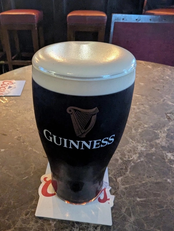 Image of Guinness drink