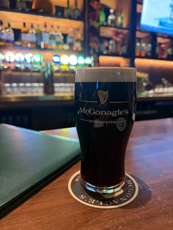Image of Guinness drink