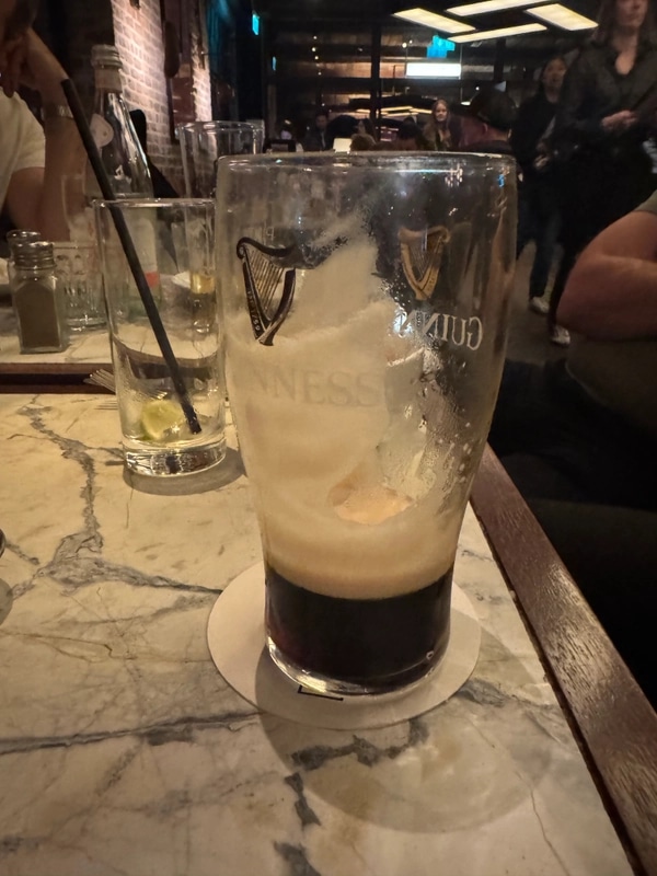 Image of Guinness drink